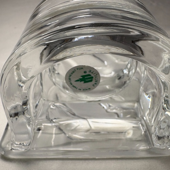 PartyLite Clear Seagull Tealight Holder P0510 Retired Vintage - Picture 7 of 7